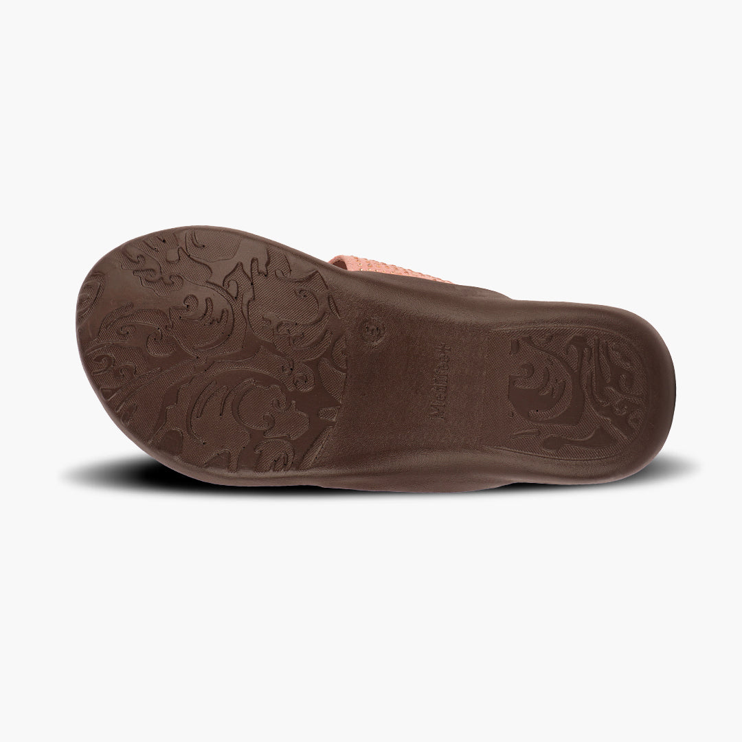 Medifeet Fashion Slippers For Women's (Comfortable Flat Slippers)